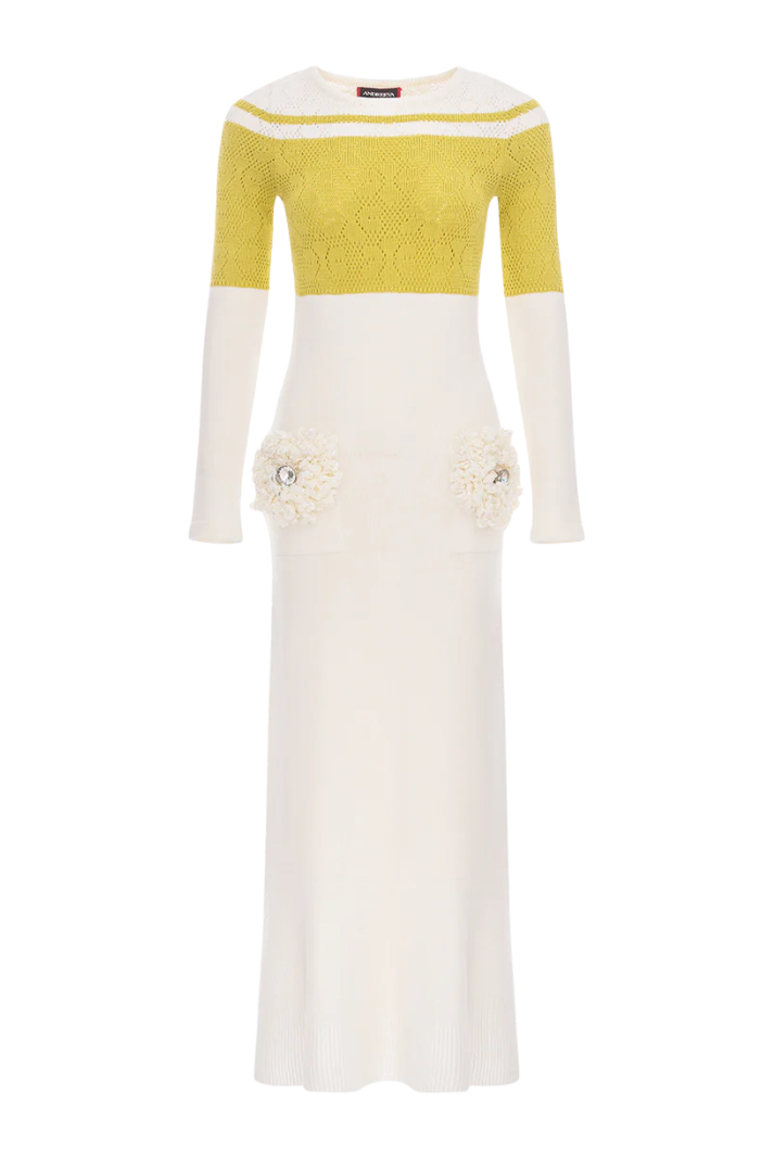 Long Sleeve Knit Midi Dress Long Sleeve Knit Midi Dress