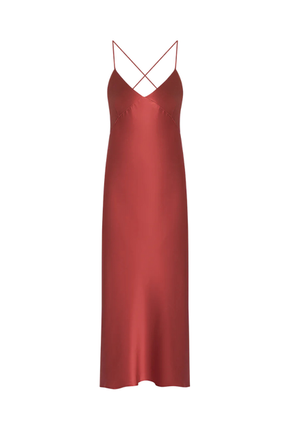 ethical silk dress Satin Silk Dress