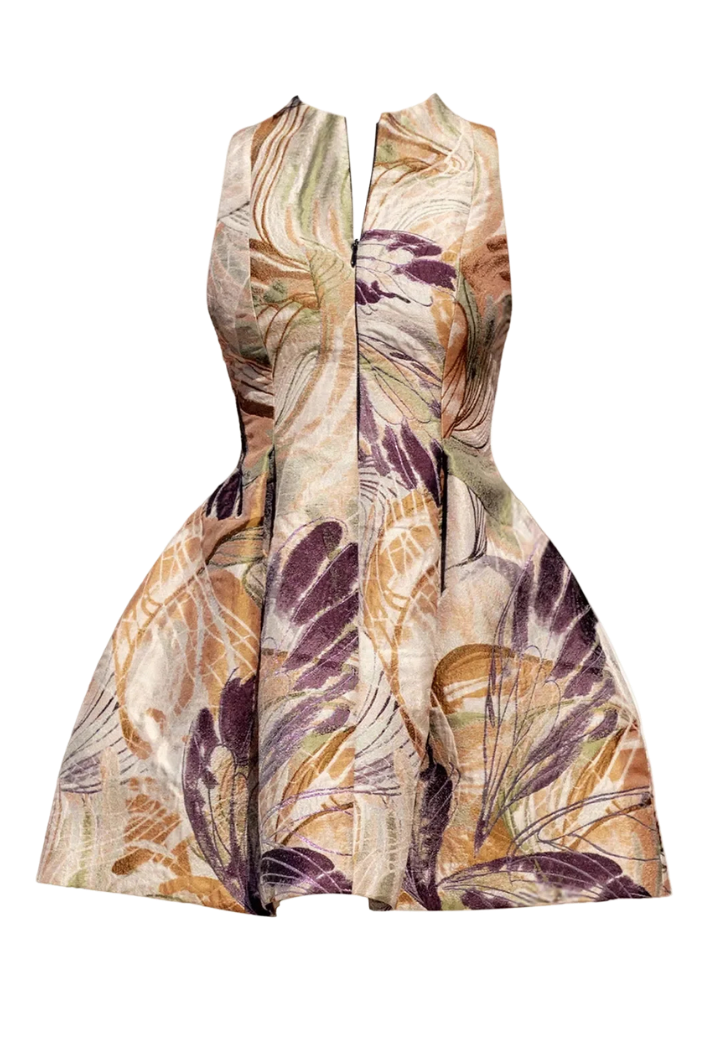 Andrea Iyamah Women's Venti Dress - Vibra Jacquard