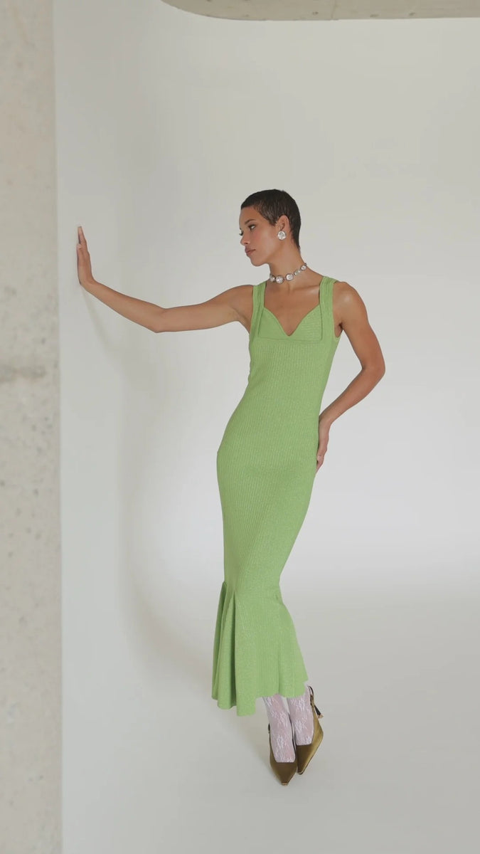 lk bennett green polka dot dress Prom Formal Mermaid Long Dress by LaDivine CC2253