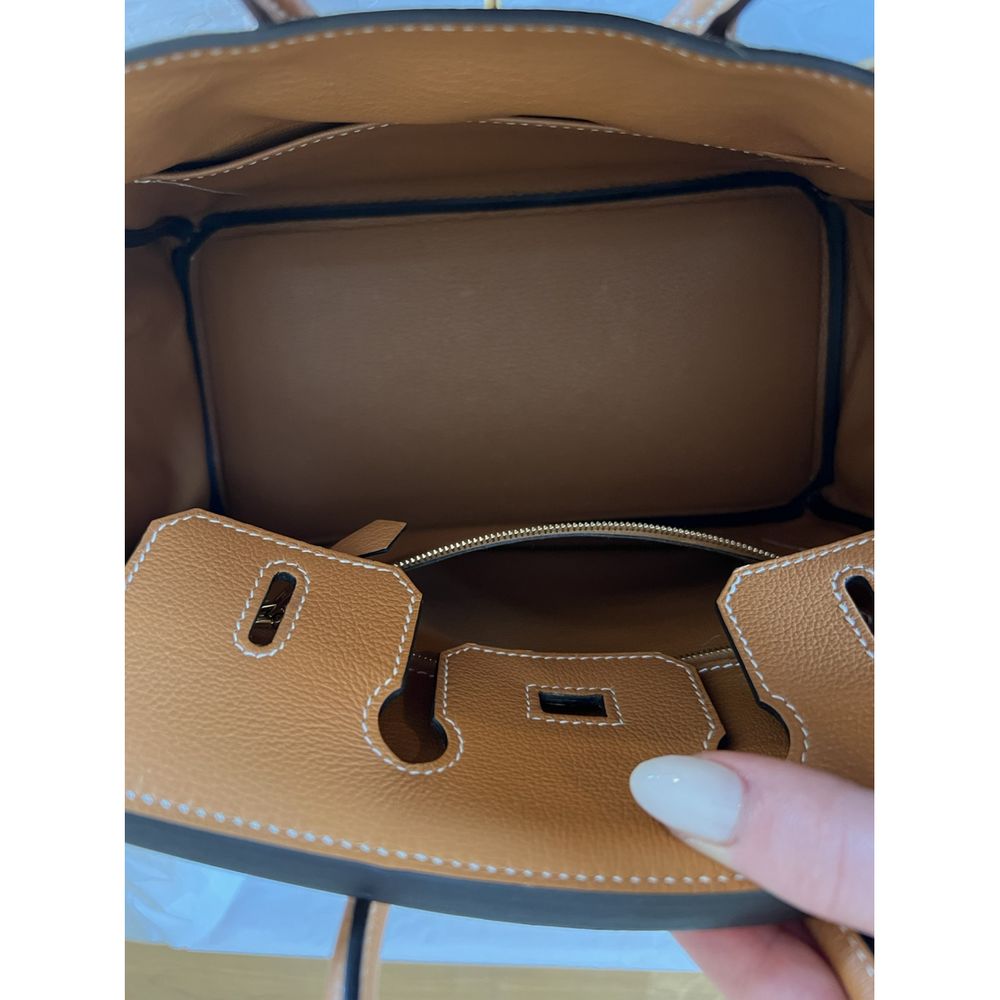 Hermès - Authenticated Birkin 25 Handbag - Leather Brown Plain for Women, Never Worn