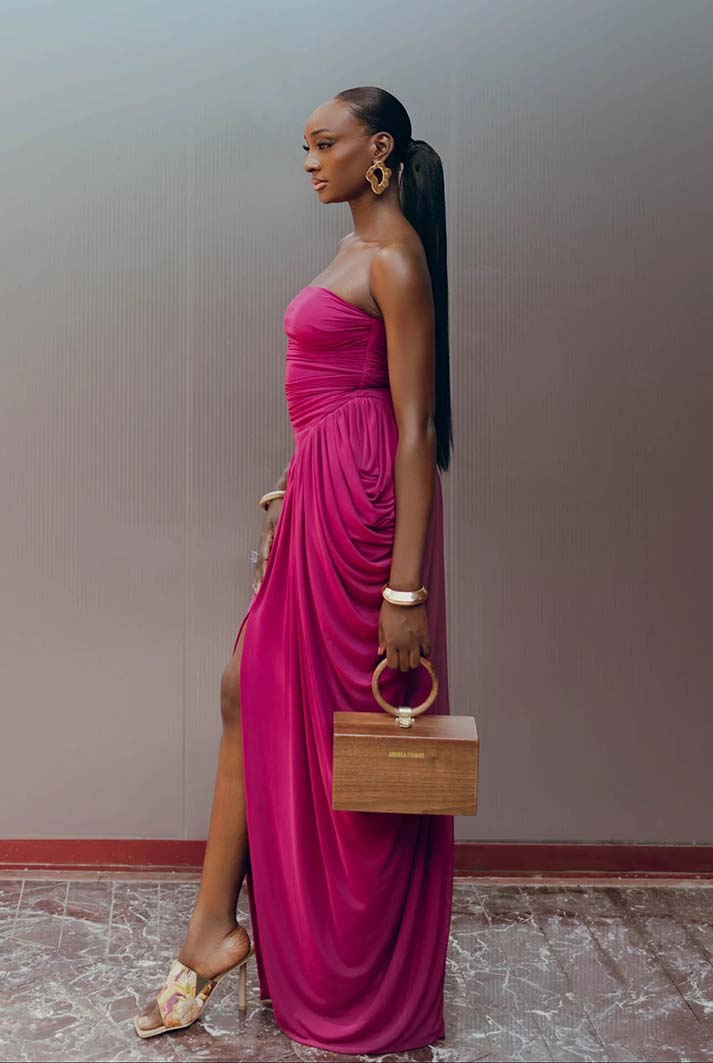plum mesh dress Katu Mesh Maxi Dress S