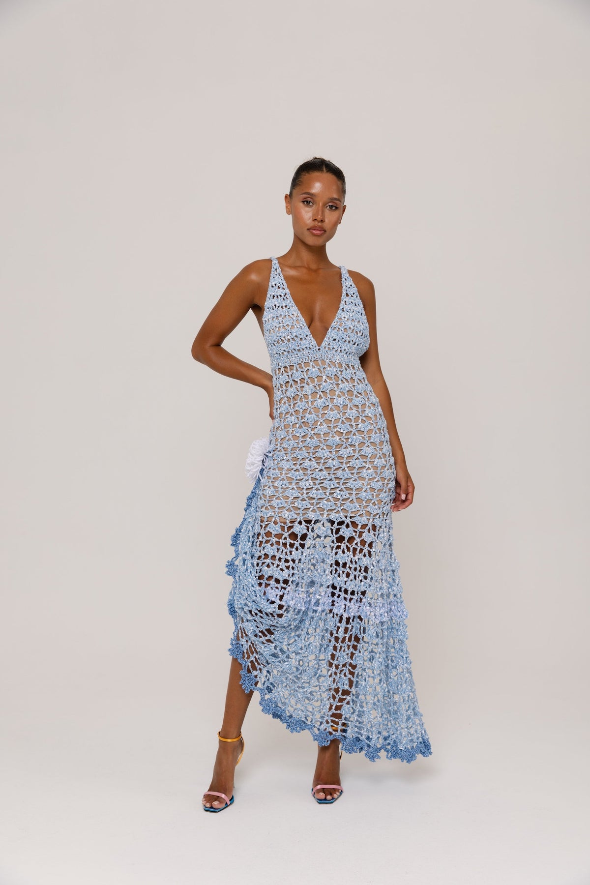 Maxi Crochet Dress