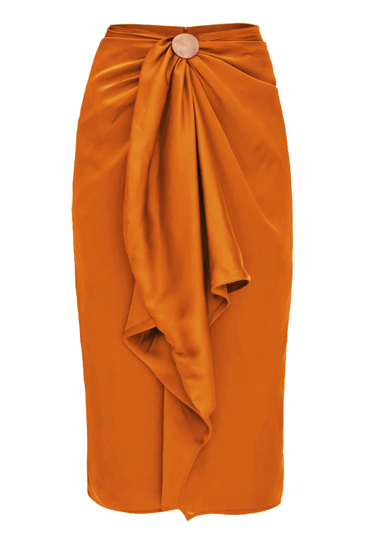 Behati Rust Skirt Andrea Iyamah BEUNICA