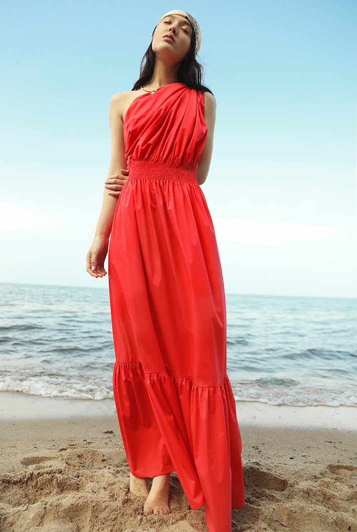 demi maxi dress Paris Georgia Grey Demi Maxi Dress
