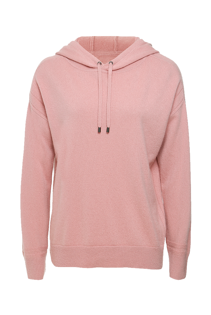 Pink cashmere hoodie best sale