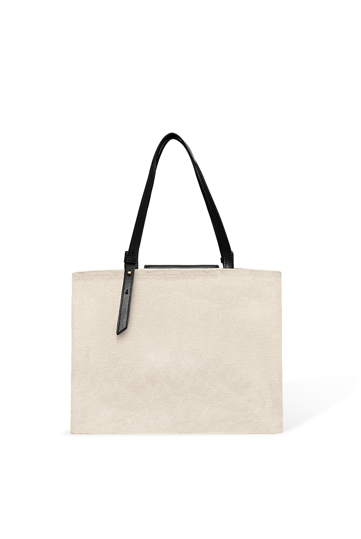 Brighton Leather Canvas Tote Bag | Ethical and Sustainable Bags